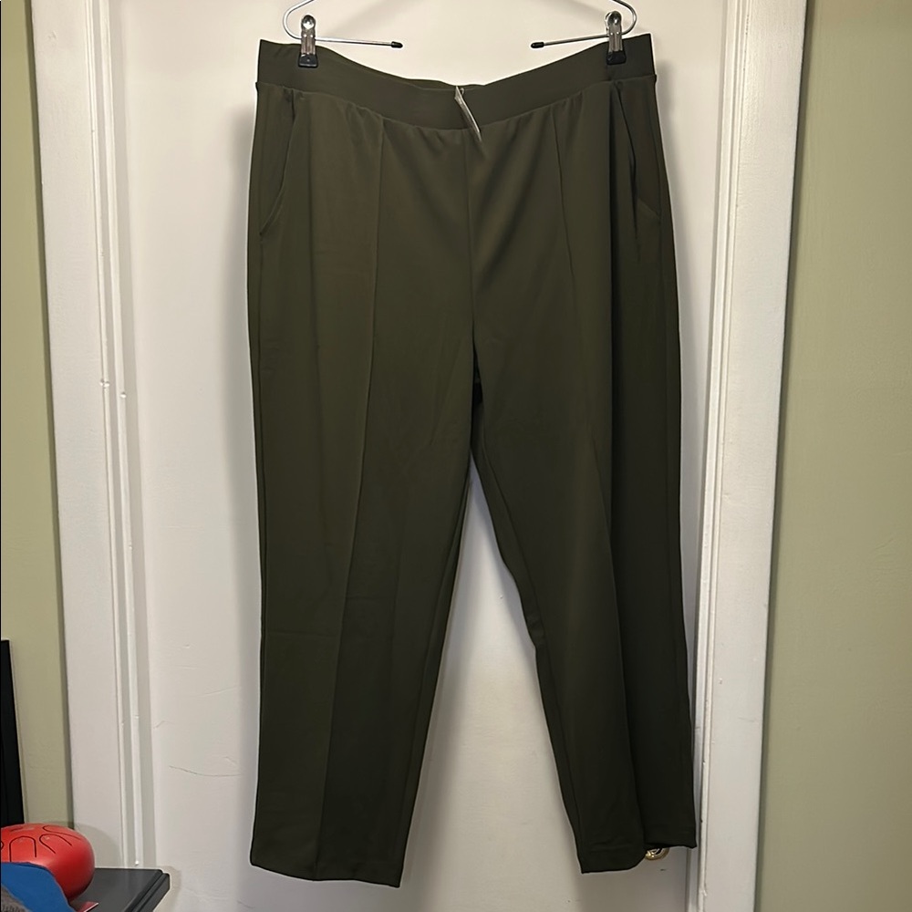LOFT Olive Green Pantsuit
